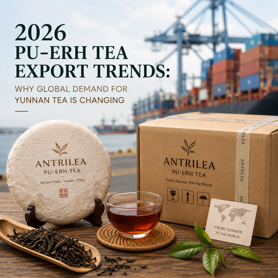 2026 Pu-erh Tea Export Trends — Why Global Demand for Yunnan Tea Is Changing Antrilea