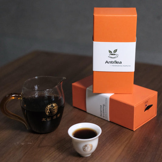 Raw & Ripe Pu-erh Tea Tasting Set | Noble Gift & Aged Amber - Antrilea
