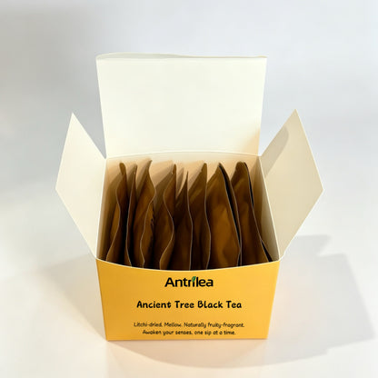 Black Tea Pouch – Ancient Tree Yunnan (5g × 10 Sachets)