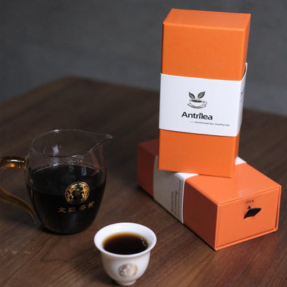 Antrilea handmade Pu-erh Tea gift packaging for authentic Chinese tea lovers