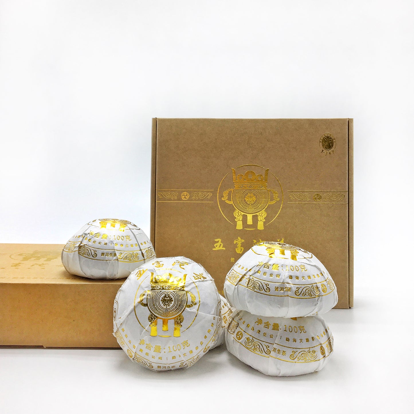 Five Fortunes - Raw  五富沱茶