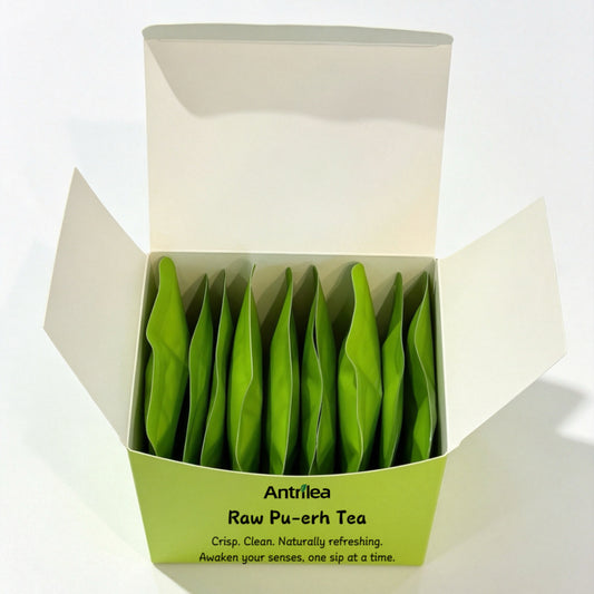 Verdant Pouch – Raw Pu-erh Tea (5g × 10 Sachets)