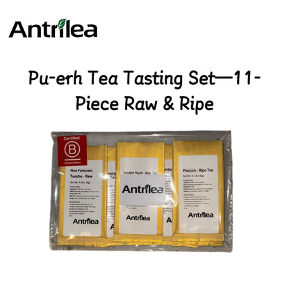 Yunnan Pu-erh Tea Tasting Set – 11 Curated Raw & Ripe Samples - Antrilea