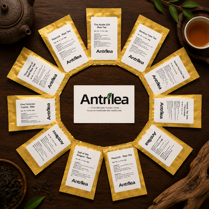 Antrilea Yunnan Pu-erh Tea Tasting Set – 11 Curated Raw & Ripe Samples