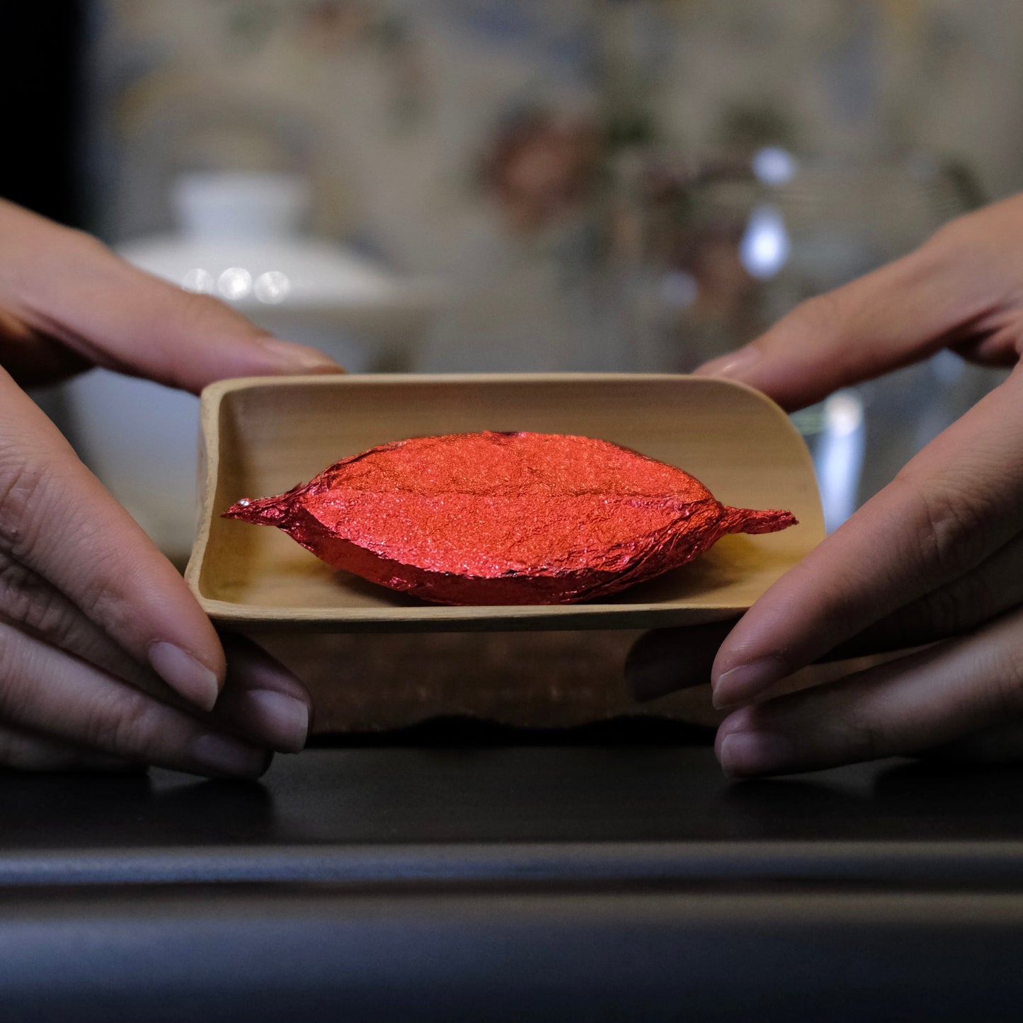 金色面纱 - 原始金叶子